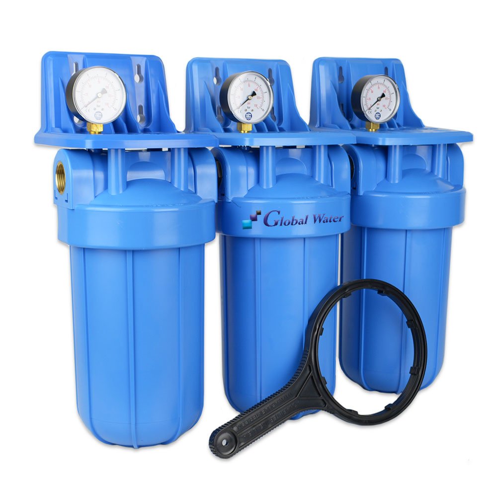 zestaw filtracyjny z miernikami cisnienia